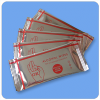 C J MED: 70% Isopropyl Alcohol Wipe